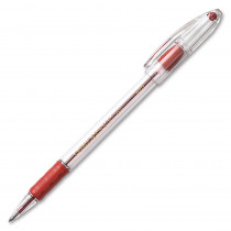 PENBK91B - Pentel Rsvp Red Med Point Ballpoint Pen in Pens