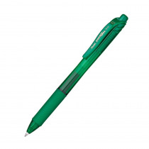 PENBL107D - Energel X Green 0.7Mm Retractable Liquid Gel Pen in Pens