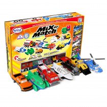 Magnetic Mix or Match Vehicles Deluxe 2 - PPY60314 | Popular Playthings | Vehicles