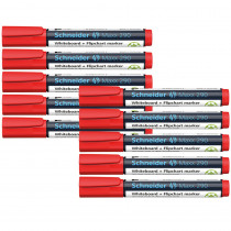 Maxx Whiteboard & Flipchart Markers, Red, Box of 10 - PSY12900210 | Rediform Inc | Markers