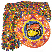 R-15630 - Mosaic Squares in Craft Paper