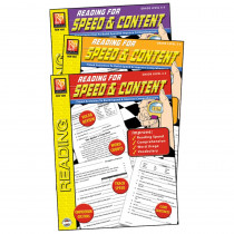 REM1043 - Reading For Speed & Content 3-Set Books in Reading Skills