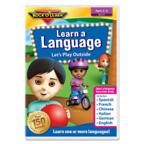 Rock 'N Learn Learn a Language DVD, Let's Play Outside - RL-315 | Rock N Learn | DVD & VHS