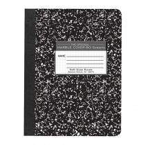Composition Book, 5x5 Graph, 80 Sheets, 9.75" x 7.5", Black Marble - ROA77227 | Roaring Spring Paper Products | Note Books & Pads