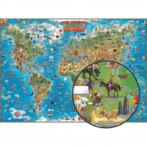 RWPDM001 - Childrens Map Of The World in Maps & Map Skills
