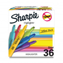 Tank Highlighters, Assorted, Pack of 36 - SAN2157487 | Sanford L.P. | Highlighters