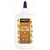 SAR221203 - 8Oz Sargent Washable School Glue in Glue/adhesives