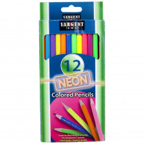 SAR227241 - Sargent Art Neon Colored Pencils in Colored Pencils