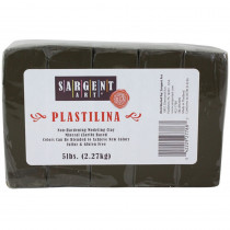 Plastilina Non-Hardening Modeling Clay, 5 lbs., Brown - SAR227788 | Sargent Art  Inc. | Clay & Clay Tools
