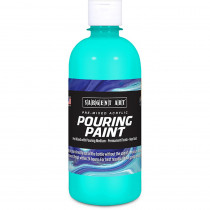 Acrylic Pouring Paint, 16 oz, Turquoise - SAR268561 | Sargent Art  Inc. | Paint