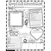 SC-0439152852 - Instant Personal Poster Sets Read All About Me in Language Arts
