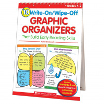 SC-0439827736 - 10 Write-On/Wipe-Off Graphic Organizers That Build Readng Skill in Graphic Organizers