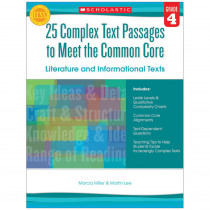 SC-557710 - Gr 4 25 Complex Text Passages To Meet The Cc Literature & Info Text in Leveled Readers
