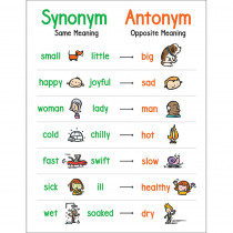 SC-823382 - Anchor Chart Synonym And Antonym in Language Arts