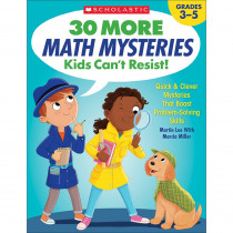 SC-825730 - 30 More Math Mysteries Kids Cant Resist in Activity Books