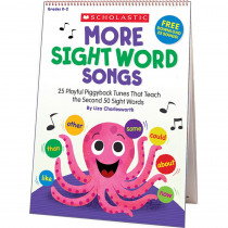 SC-831710 - More Sight Word Songs Flip Chart in Sight Words