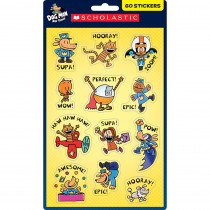 Dog Man Stickers - SC-862617 | Scholastic Teaching Resources | Stickers