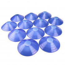 Set of 12, Two-Inch Tall Blue Field Cones