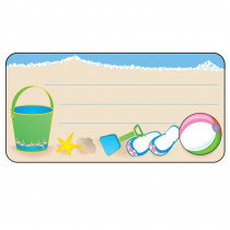 Beach Nametags, 1-5/8" x 3-1/4" , Pack of 36 - SE-810 | Creative Shapes Etc. Llc | Name Tags