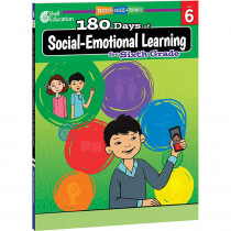 180 Days of Social-Emotional Learning for Sixth Grade - SEP126962 | Shell Education | Self Awareness
