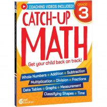Catch-Up Math, Grade 3 - SEP146434 | Shell Education | Activity Books