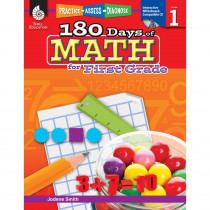 SEP50804 - 180 Days Of Math Gr 1 in Activity Books