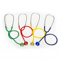 Stethoscopes, Assorted Colors, Pack of 4 - SKFB10892SP | Supertek Scientific | Lab Equipment