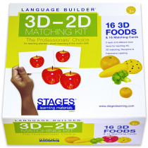 SLM007 - Lang Build 3D�2D Matching Kit Foods in Activities