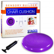 Sensory Builder: Wiggle Cushion, Purple, Seating - SLM803 | Stages Learning Materials | Floor Cushions