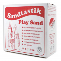 SND025 - Sandtastik White Play Sand 25Lb Box in Sand
