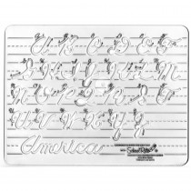SR-3261 - Template Cursive Uppercase 1 Letters in Handwriting Skills