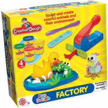 Creative Dough Fun Dough Activity Set - Factory - SWT9721296 | Small World Toys | Dough & Dough Tools