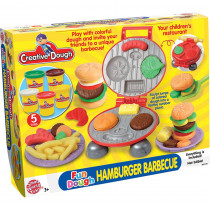 Creative Dough Fun Dough Activity Set - Hamburger BBQ - SWT9721299 | Small World Toys | Dough & Dough Tools