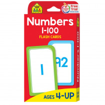 SZP04005 - Numbers 1-100 Flash Cards in Flash Cards