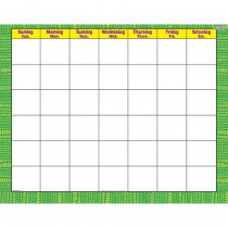 T-27028 - Reptile Green Wipe Off Calendar Monthly in Calendars
