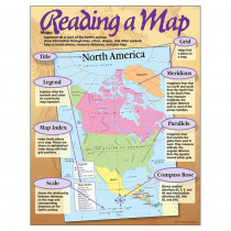 T-38066 - Chart Reading A Map in Social Studies