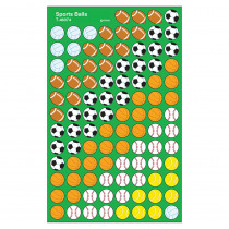 T-46074 - Supershapes Stickers Sports Ball in Physical Fitness