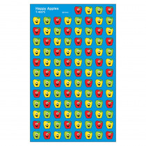 T-46075 - Happy Apples Supershape Superspots/Shapes Stickers in Stickers