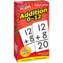 T-53101 - Flash Cards Addition 0-12 91/Box in Flash Cards