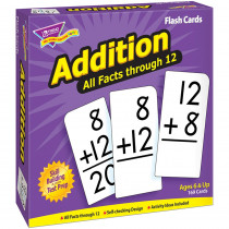 T-53201 - Flash Cards All Facts 169/Box 0-12 Addition in Flash Cards