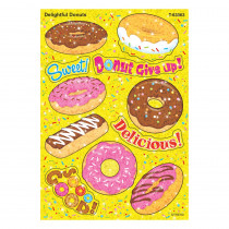 Delightful Donuts Sparkle Stickers, 22 Count - T-63363 | Trend Enterprises Inc. | Stickers