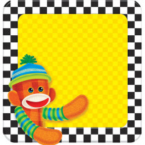 T-72100 - Sock Monkey Note Pad in Note Pads
