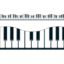 T-92348 - Musical Keyboard Trimmer in Border/trimmer