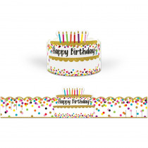 Confetti Happy Birthday Crowns, Pack of 30 - TCR1210 | Teacher Created Resources | Crowns