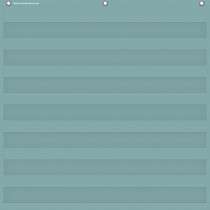 Calming Blue 7 Pocket Chart, 28" x 28" - TCR20101 | Teacher Created Resources | Pocket Charts
