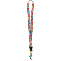 Tropical Punch Pineapples Lanyard - TCR20353 | Teacher Created Resources | Accessories