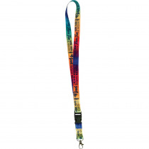 Positive Saying Watercolor Lanyard - TCR20355 | Teacher Created Resources | Accessories