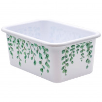 Eucalyptus Small Plastic Storage Bin - TCR20403 | Teacher Created Resources | Storage Containers