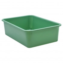 Eucalyptus Green Large Plastic Storage Bin - TCR20414 | Teacher Created Resources | Storage Containers