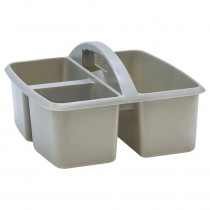 Gray Plastic Storage Caddy - TCR20441 | Teacher Created Resources | Storage Containers
